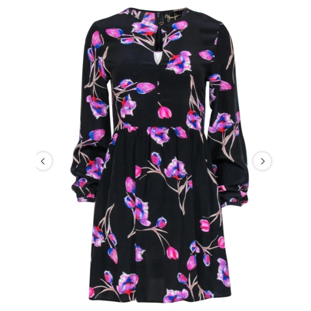 Yumi Kim for Revolve Silk Floral Swing Dress Size Small